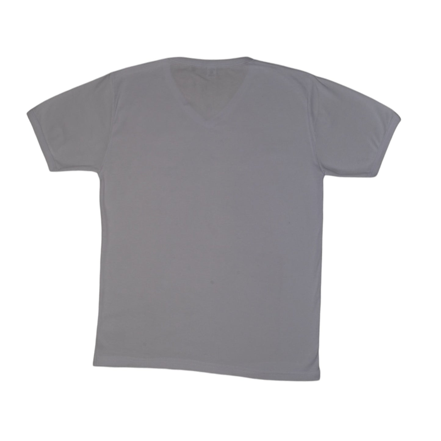 Camiseta Cuello en V Media Manga Hombre