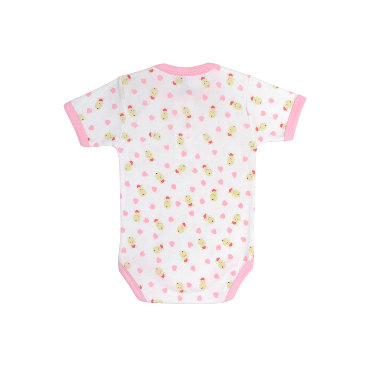 Body Estampado con Botones Media Manga