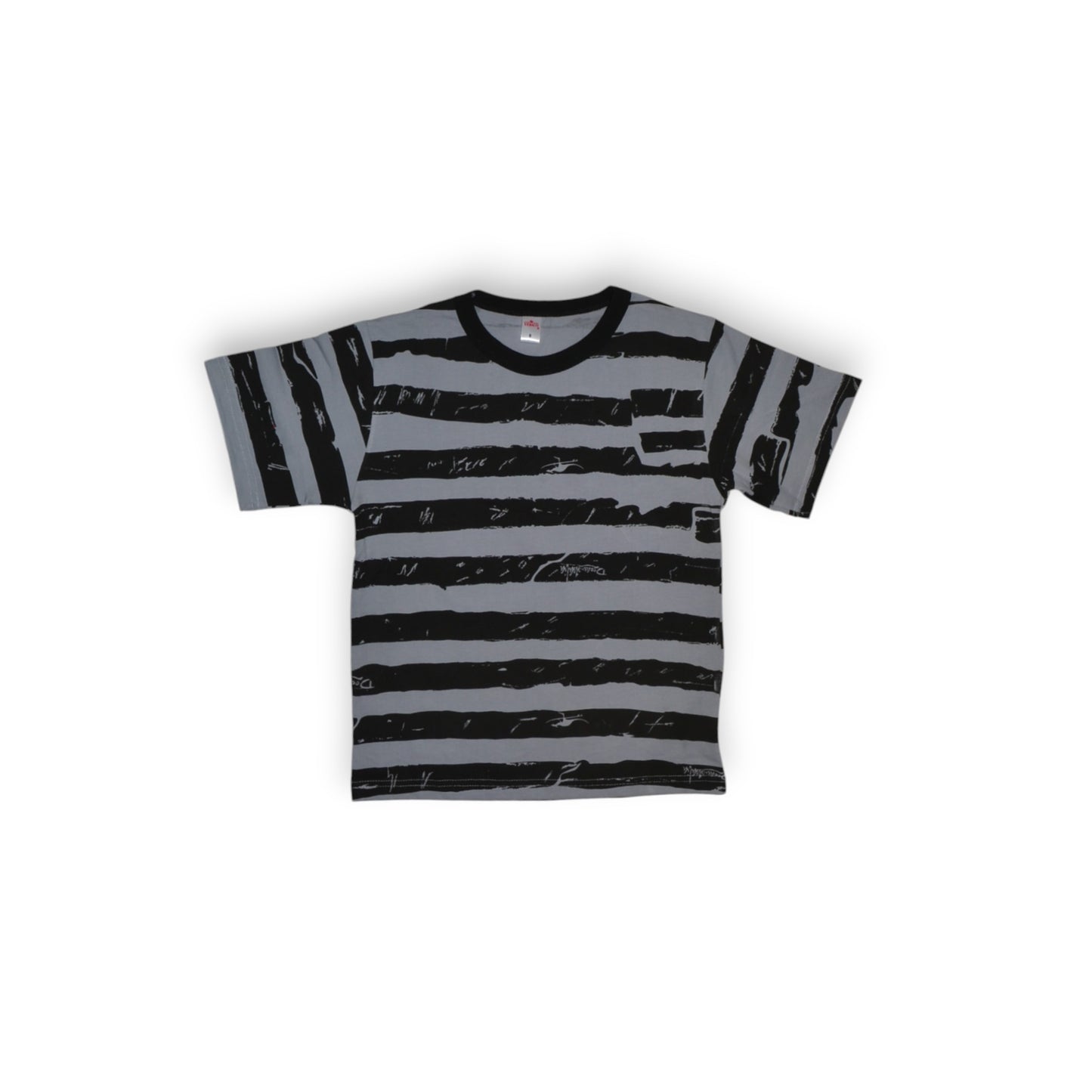 Polera Negro con Gris para Niño
