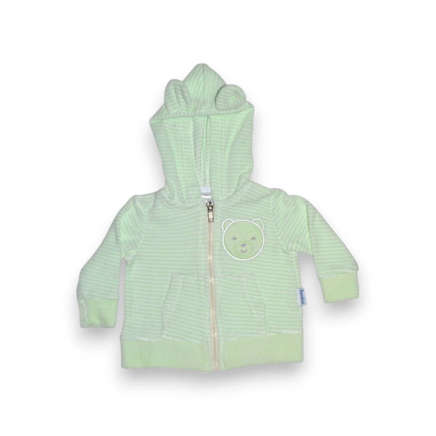 Conjunto Plush Bebé Oso Verde Agua