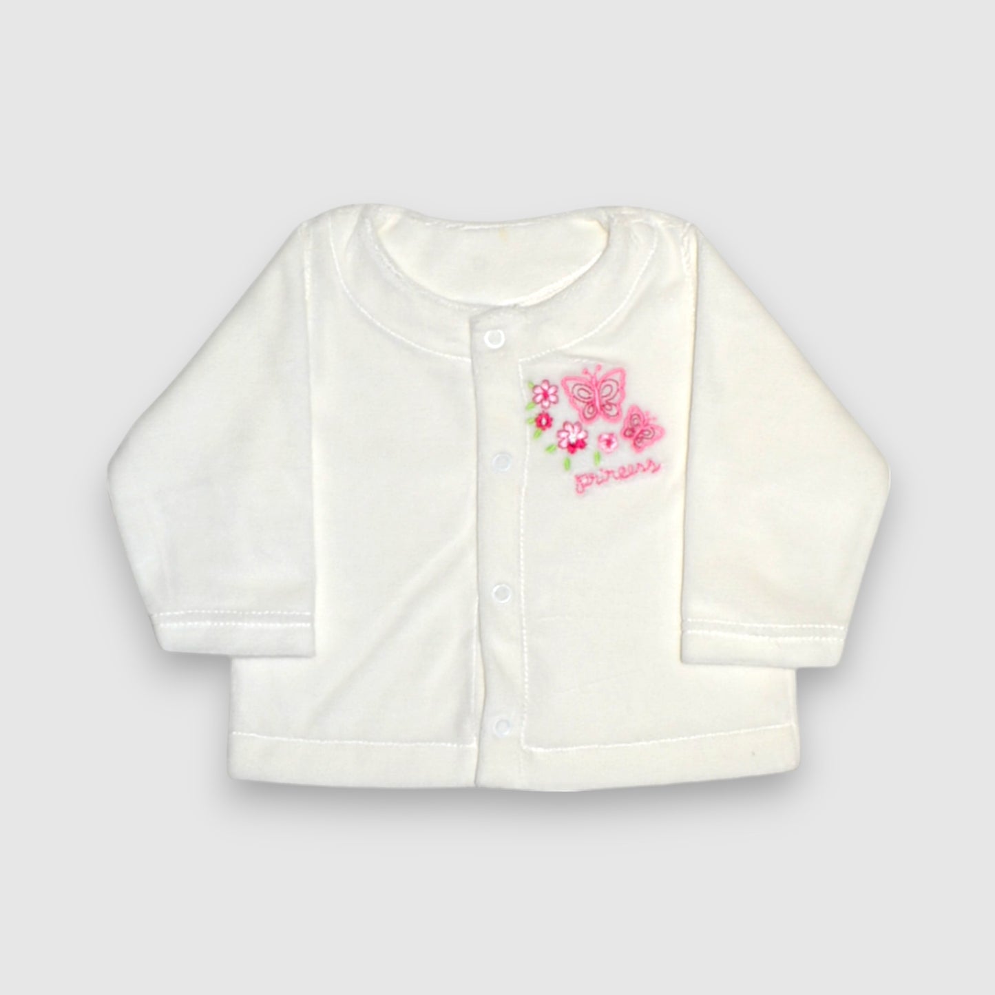 Conjunto Plush Bebé Princess Blanco