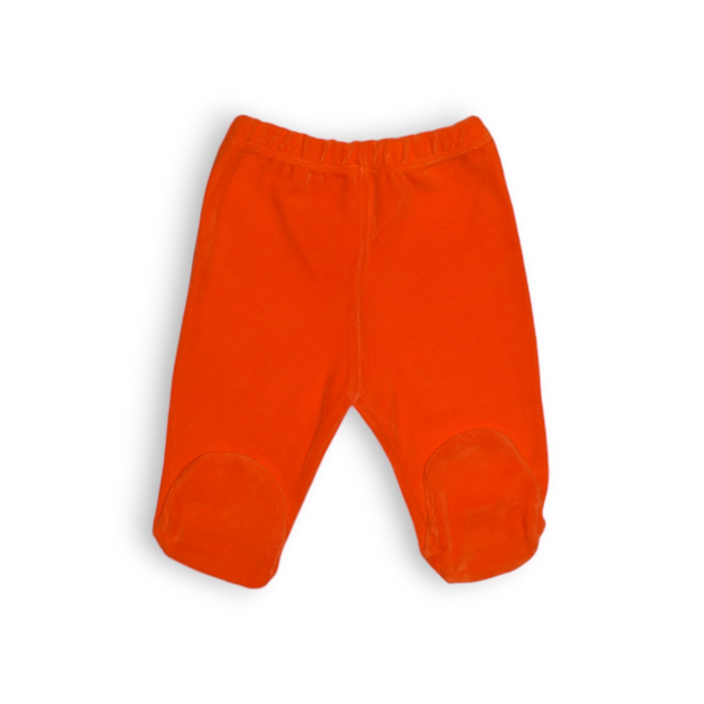 Conjunto Plush Bordado Elefante Naranja
