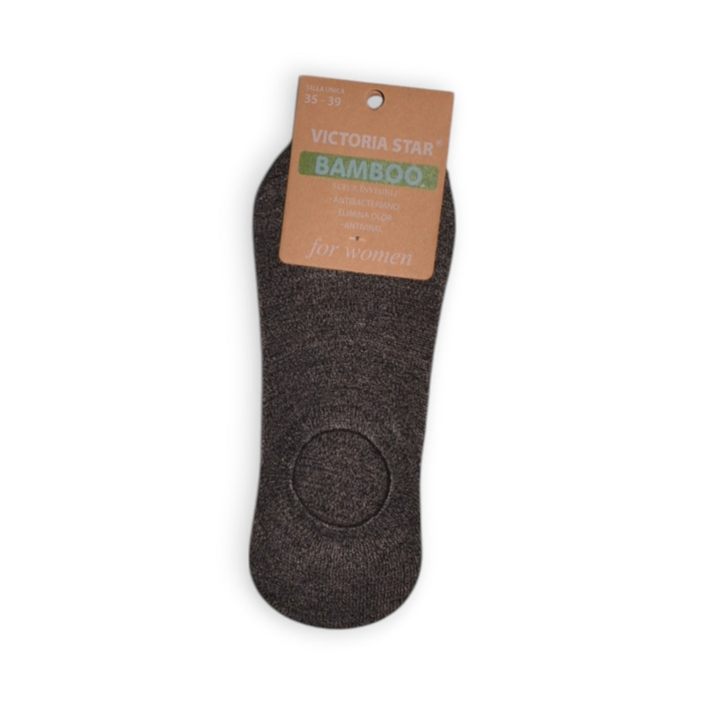 Calcetines Invisible Bamboo Mujer (Talla 35-39)