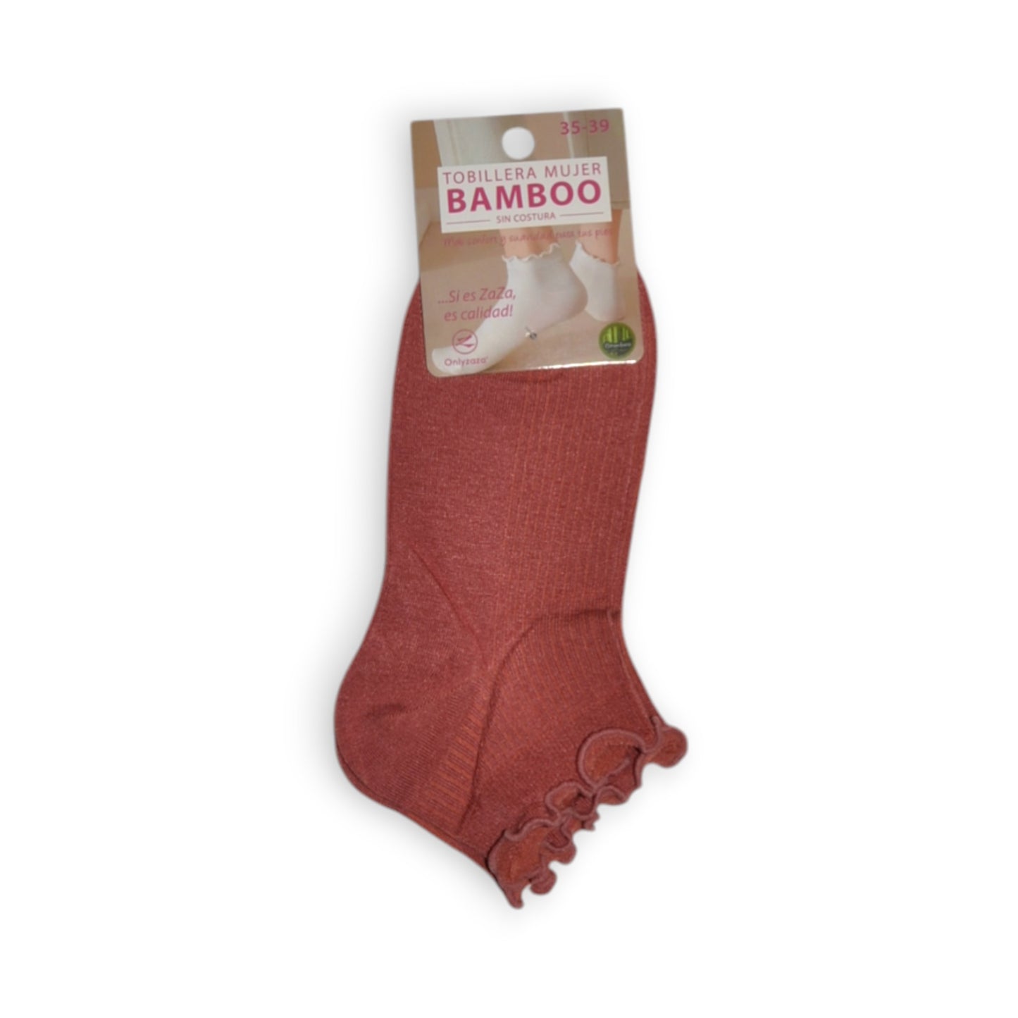 Calcetines Cortos sin Costura Bamboo Mujer (Talla 35-39)